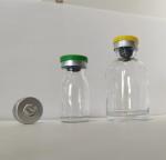 Industrial Medicine Amber Glass Jars With Rubber Stoppers And Corks