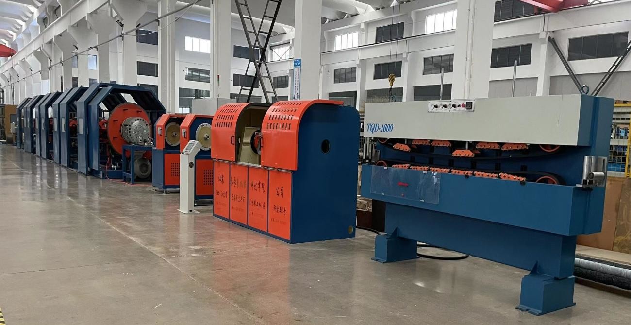 High-Efficiency Jump Rigid Stranding Machine Bow Type Cable Machine