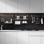 Sustainable Multifunctional Kitchen Organizer Set Wall Mounted Spice Rack