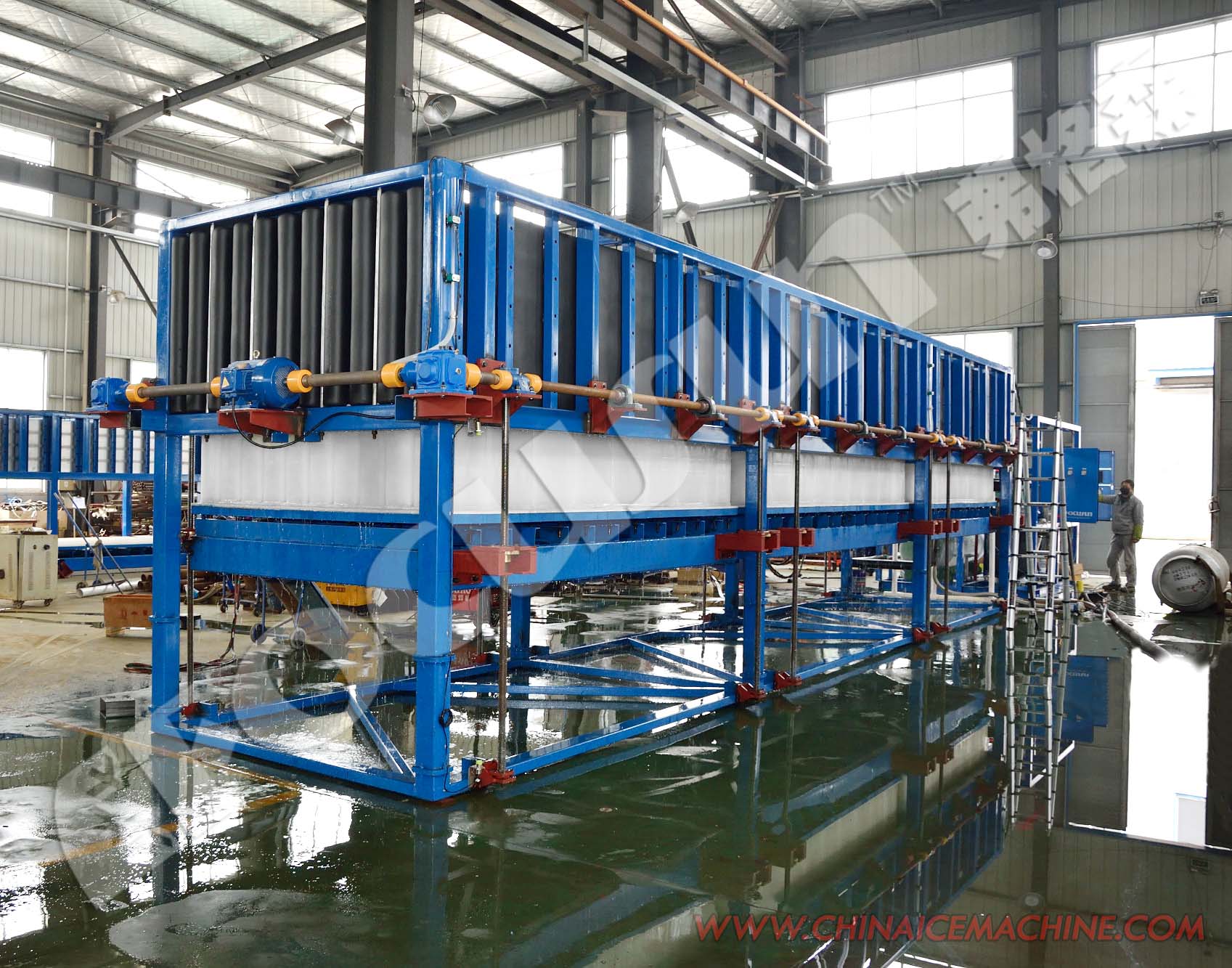 Industrial Ice Block Machine with Other Ice Storage Capacity and 4280 KG Capacity