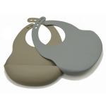 OEM Soft Non Toxic Waterproof Washable Baby Silicone Bib Food Grade