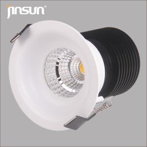 China COB Fixed LED Downlight 3w 15/25/38 degree beam angle 80mm cutout wholesale