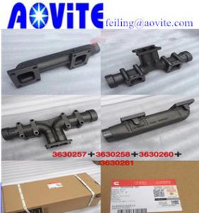 China GENUINE CUMMINS CCEC EXHAUST PIPE 3030257 3630258 3630260 3630261 wholesale