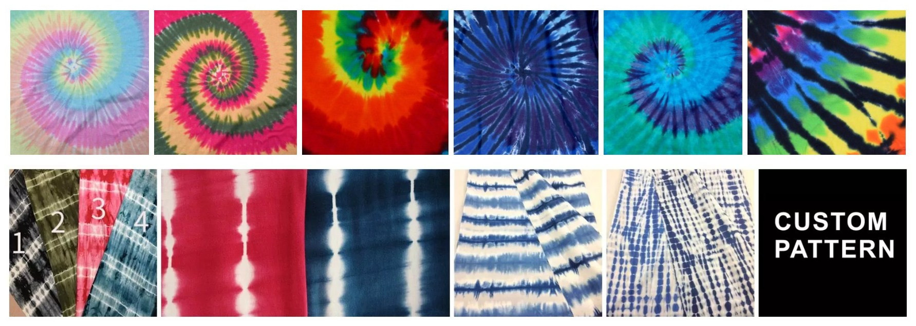 Customized high quality cotton short sleeve o neck street hand dyed Rainbow t shirt