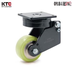 China Industrial AGV 4 Inch Polyurethane Wheels 400kg High Temperature Resistant wholesale