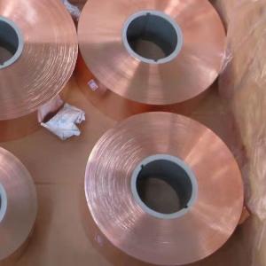 China AISI JIS Copper Foil Tape 3mm Copper Strip Rounded Smooth wholesale