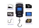 High Precision Travel Bag Weight Scale , Blue Backlit Hand Luggage Scale