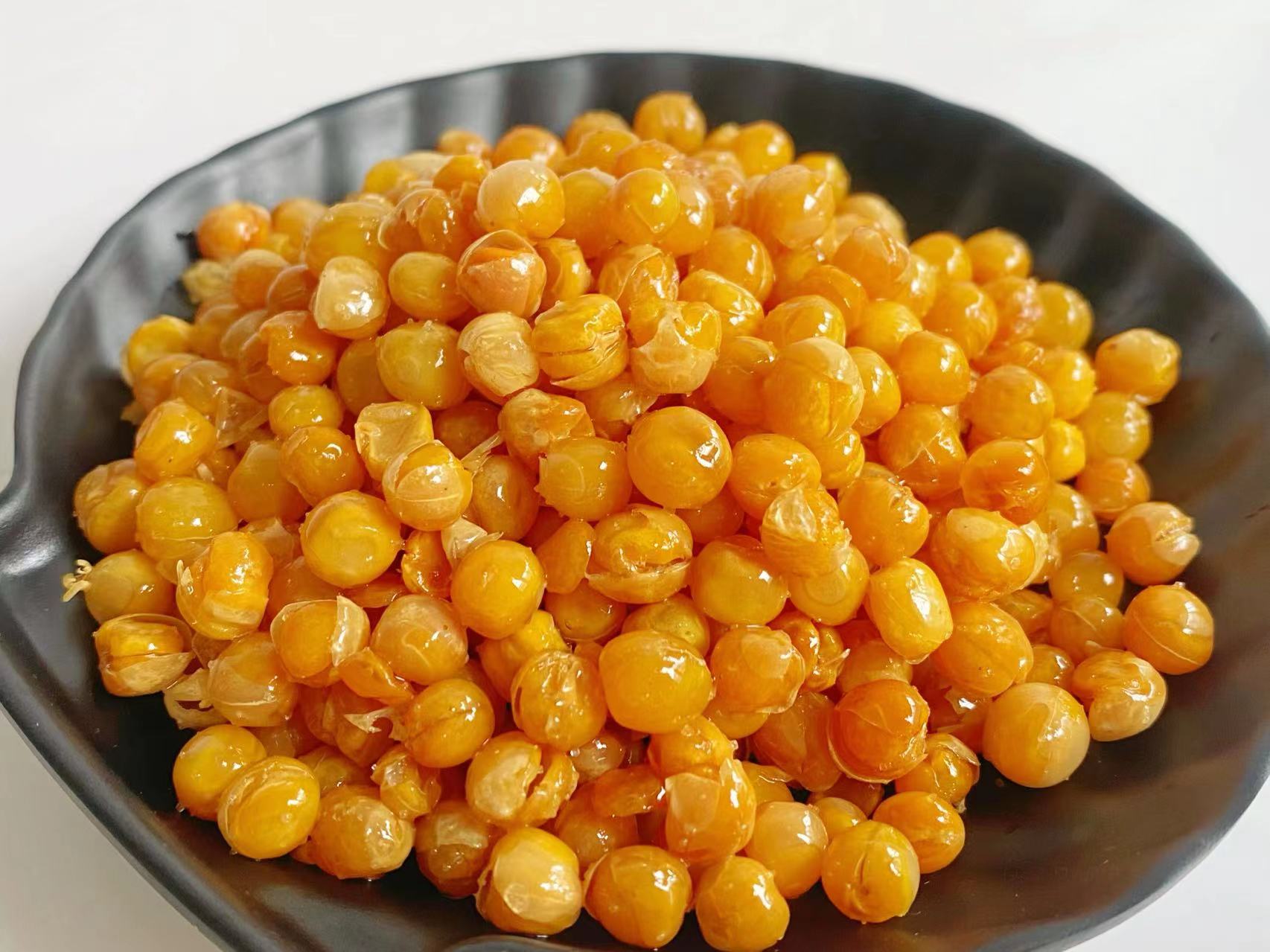 Fried Golden Bean Dried Yellow Peas Pre Dinner Snacks Salted