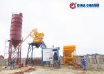 25m3/H Hzs25 Ready Mixed Concrete Mixing Plant Aggregate Conveying