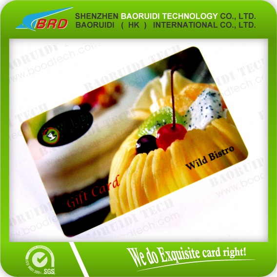 Popular and Beautiful Magnetic Stripe Smart Card