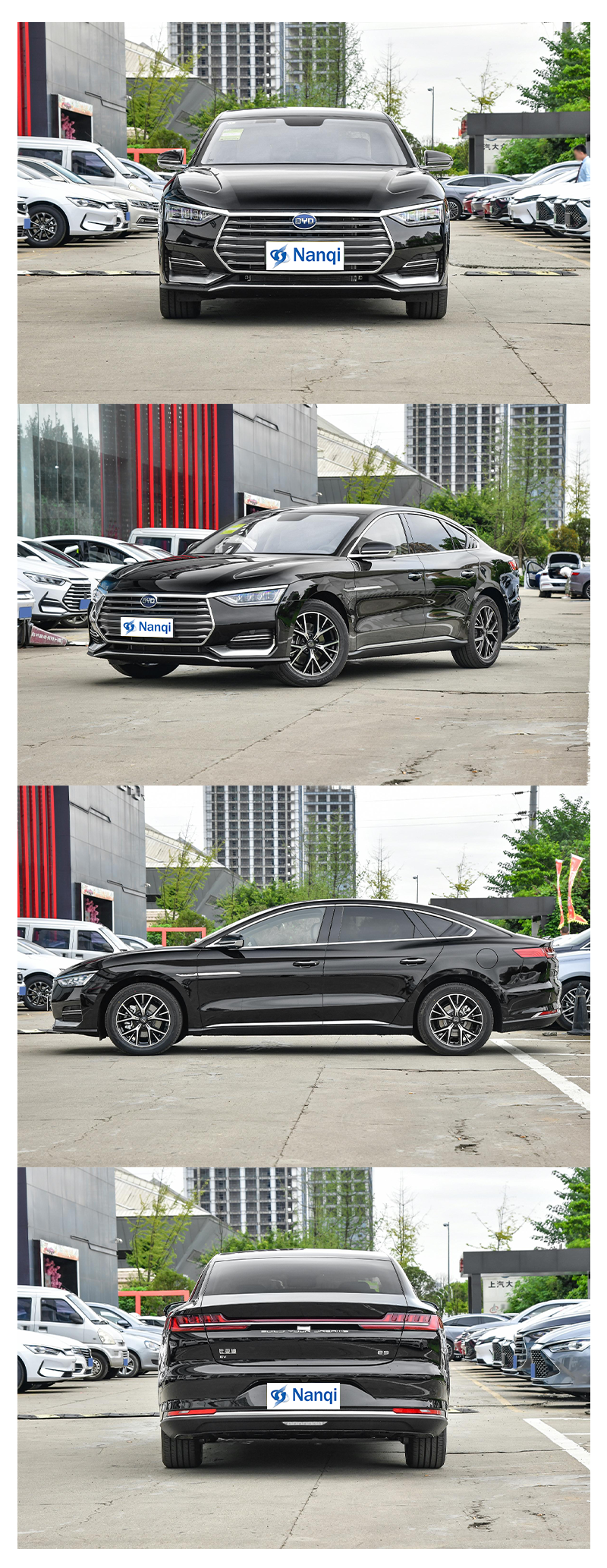 Luxury Automobile 2022 E9 BYD Electric Car Sedan Left Hand Drive