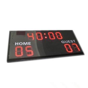 China 2 Warranty Soccer Electronic Scoreboard Portable Red Color 900mm*1600mm*100mm wholesale