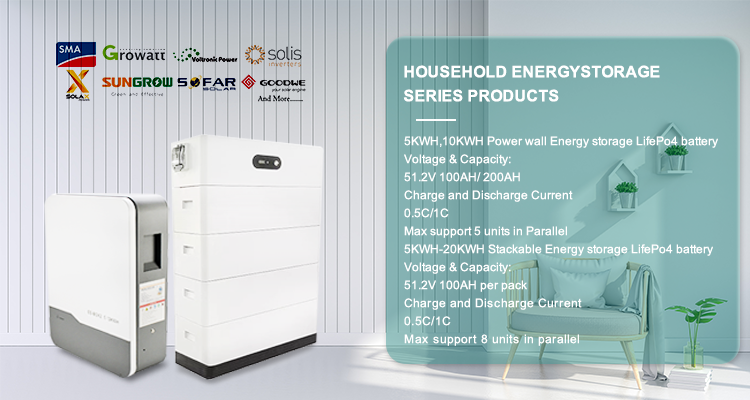 Affordable Wall-Mounted LiFePO4 Battery for Home Storage System 100Ah/200Ah Capacity