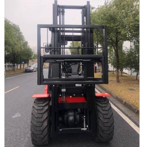 China Shipping Container Forklift Lift Height 3000-5000mm Mast Tilt Angle 6/12 Degree Manufacturers wholesale