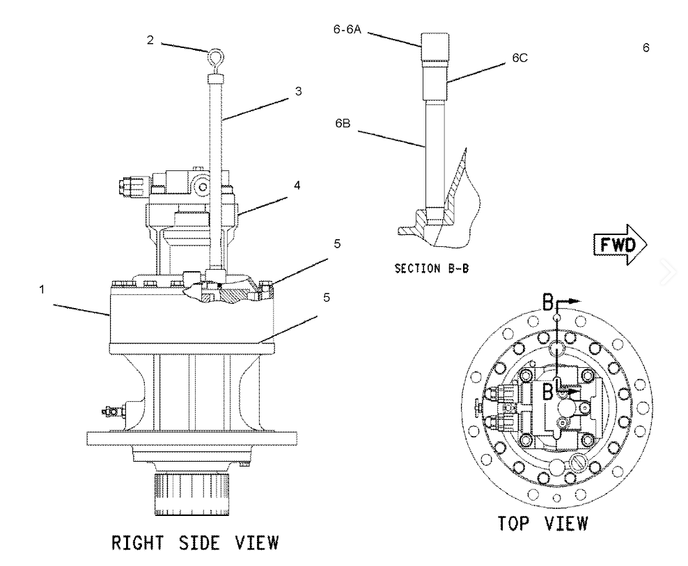 SWING REDUCTION GEARA FOR CATERPILLAR 320C/320D EXCAVATORS AFTERMARKET