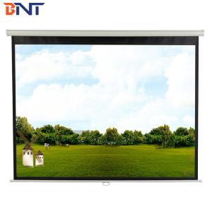 China Electric Projector Screen 100 Inch With Ultra Narrow Edge wholesale