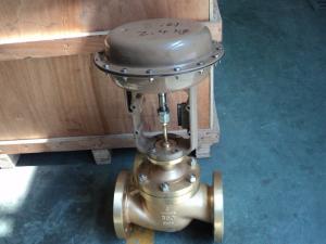 China ASME B16.34 Bronze Material Single Seat Pneumatic Control Valve wholesale