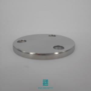 China 42.40mm Steel Balustrade Posts , Flat Mounting Stainless Steel Round Post wholesale