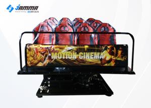 China Indoor Equipment 12 Seats 5D Cinema Theatre With 19 Inch Screen 220V wholesale