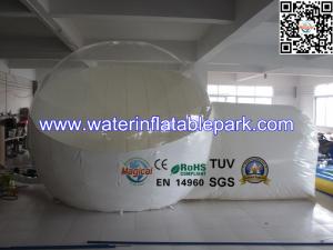 China Waterproof Round Inflatable Bubble Tent For Outdoor Exhibition , Single Layer wholesale
