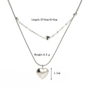 China Fashion Women Necklaces OEM Double Layer Necklace For Clavicle Chain wholesale