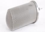 150mm Diameter 400 Microns Mesh Cylinder Strainer Micro Porous
