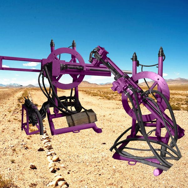Pneumatic Drilling Rig Slope Stabilization Borehole Drilling Machine Mining DTH Drilling Equipment