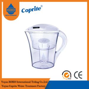China 2.5L / 1.3L Countertop Brita Alkaline Water Jug / Water Purification Pitcher wholesale