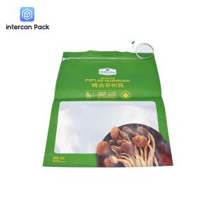 China Aluminum Plated Zipper Packaging Bags Upright For Mushroom Hazelnut Nut wholesale