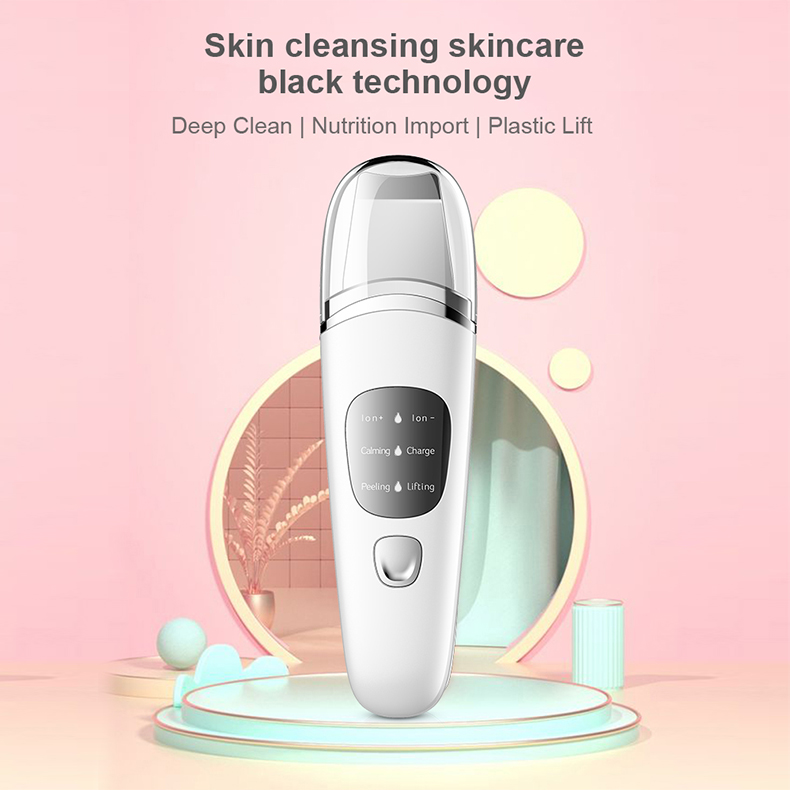 ABS Material Exfoliators Skin Scrubber Ultrasonic Vibration 24000Hz