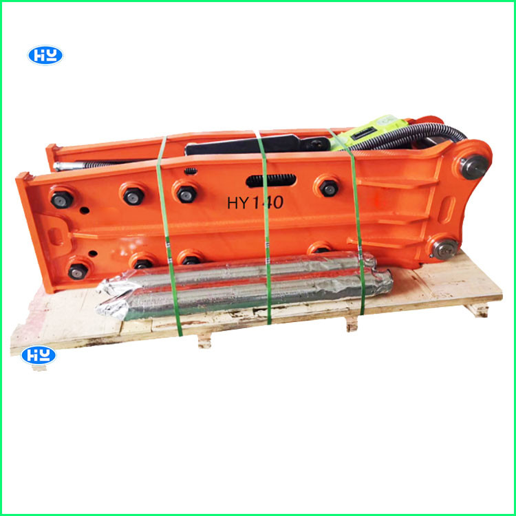 Q355B Hydraulic Excavator Hammers With Varying Vibration Level Operating Temperature