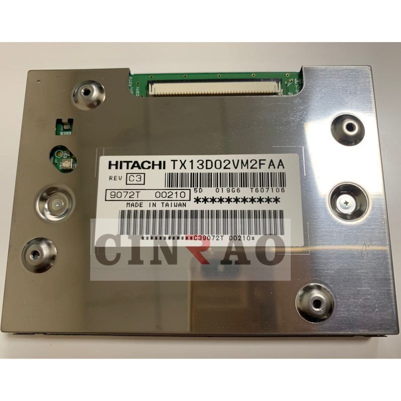 GPS TFT LCD Display Hitachi TX13D02VM2FAA For Car Navigation Screen