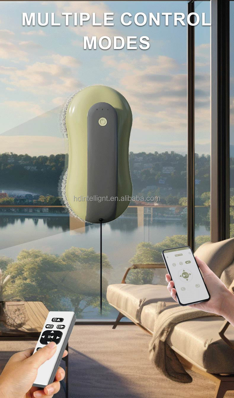 Huidi RN2-02 Smart Automatic Cordless Robot Vacuum Cleaner Household Window Cleaning 72W Power W