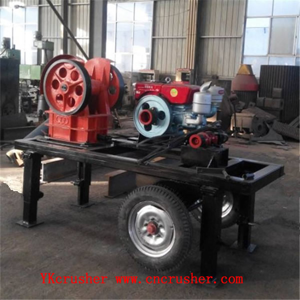 mini mobile jaw crusher