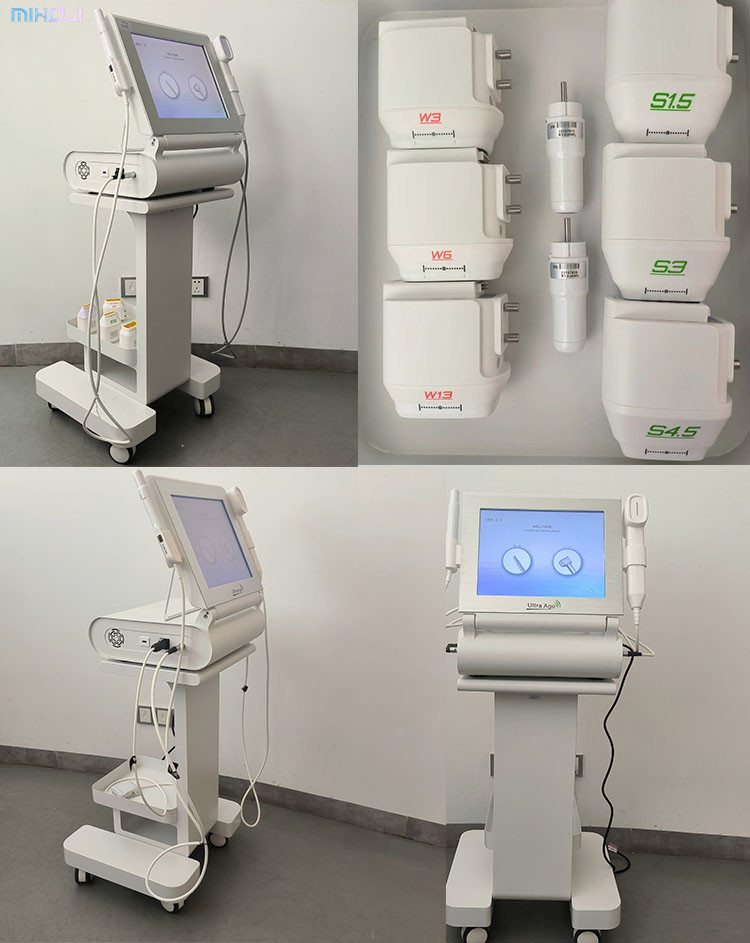 2 In 1 Hifu Treatment Machine Painless 6.0J Hifu Devices Adjustable Energy