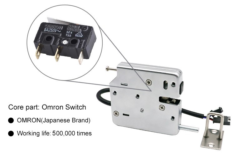 OEM 12V Corrosion Resistant Electric Cabinet Lock With Solenoid Driven