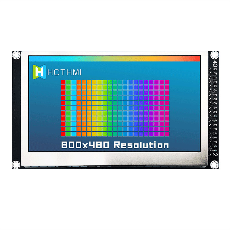 4.3 Inch 800x480 IPS TFT LCD Panel with Controller Board SSD1963