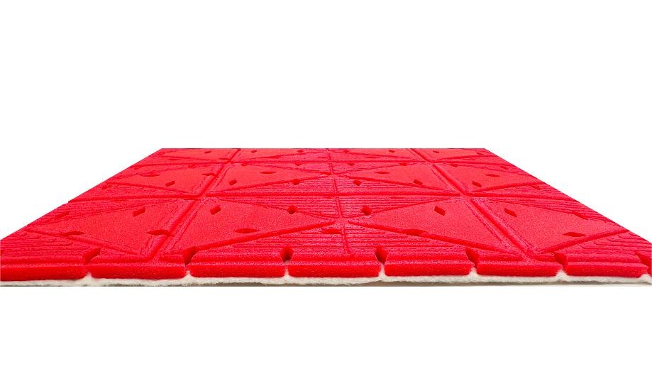 Weather Resistance Shock Pad For Artificial Turf Lawn Solution For EN15330 FIFA 2024 Sports Fields Construction