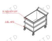 China Industrial Vertical Transporter Trolley Aluminium Tube Water Truck Trolley wholesale