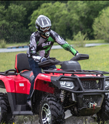 Adult 4WD ATV Utility Vehicle with CE Certifications and AT27*9-14 Radial Tire Size