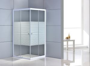 China Aluminum Alloy Self Contained Shower Cubicle 5mm ISO9001 wholesale