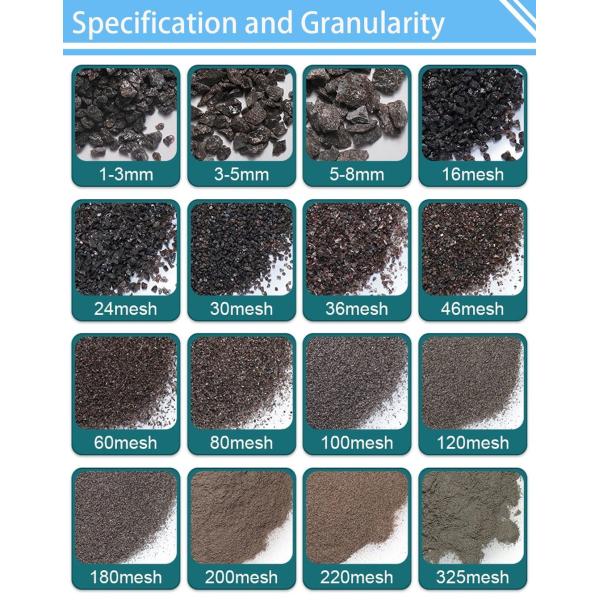 Brown Fused Alumina Wear Resistant Powder for Grinding and Blasting Brown Fused Aluminum Oxide Brown Corundum Powder