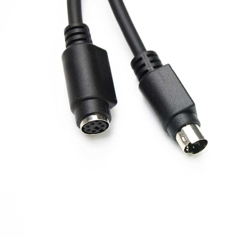 PS2 KWB Keyboard Barcode Scanner Cord Spiral 3m 5m For Honeywell 1400G 1500G