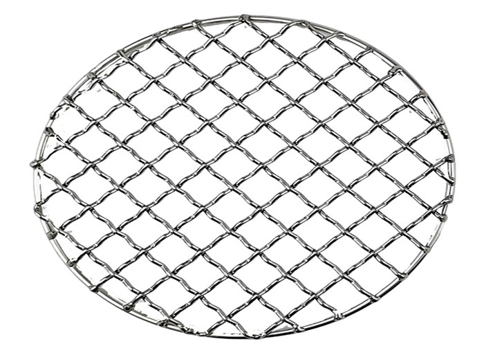 304 Intermediate Crimped Wire Mesh Galvanized For Barbecue Grill