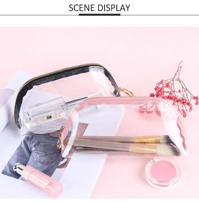 Transparent Travel Waterproof Wash PVC Cosmetic Bag