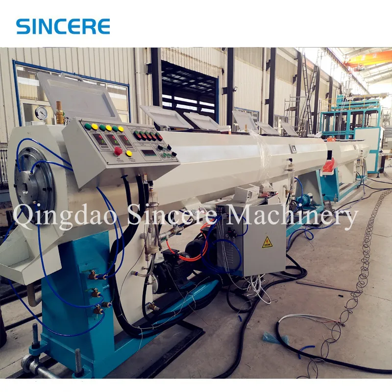 Plastic Inner Rib Reinforced Polyethylene HDPE Structural Wall Spiral Corrugated Pipe Extrusion Machine