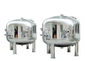China Stainless Steel High Pressure Micro Filter Housing , Water Filter Cartridge Housing wholesale