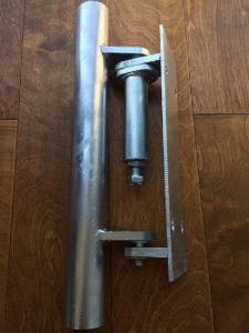China Welded Carbon Steel Fittings Hot Galvanized Self Closing Gate Hinge wholesale