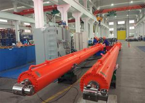 China Hydraulic Pile Driver Industrial Hydraulic Cylinders Steel 50mm - 500mm Dia wholesale