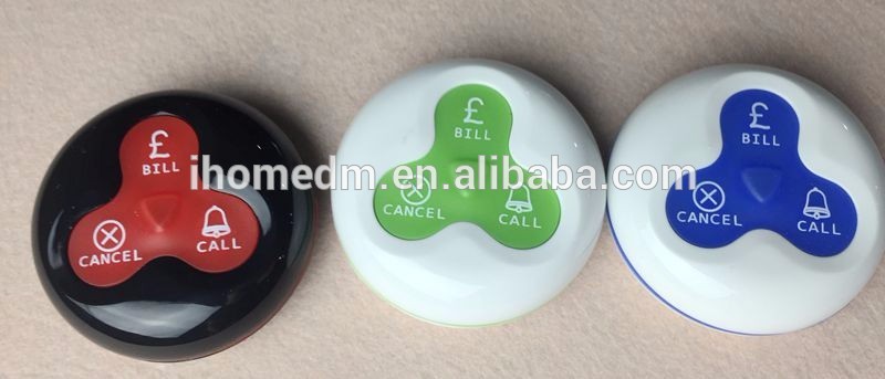 BEST waterproof wireless smart pager service button calling system